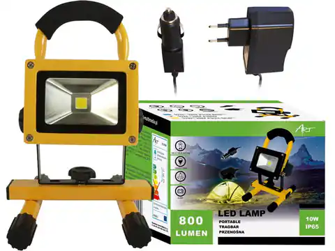 ⁨Portable outdoor LED lamp, stand (10 W)⁩ at Wasserman.eu