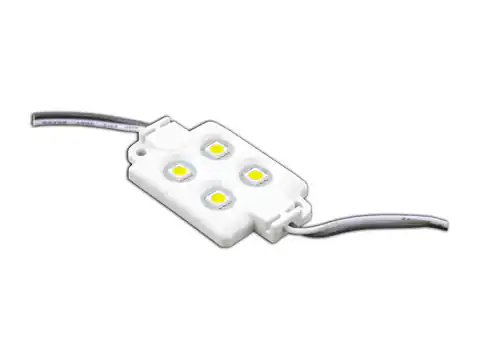 ⁨5 szt. PS Moduł LED-5050 4diody biały dzienny wod.⁩ w sklepie Wasserman.eu