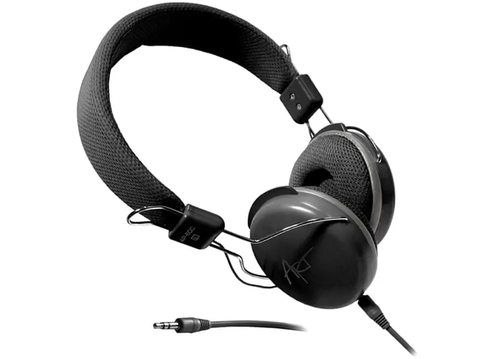 ⁨Headphones with microphone Art AP-60md black minijack⁩ at Wasserman.eu