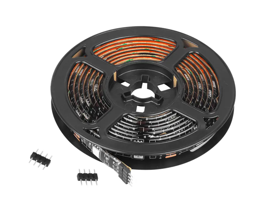 1 szt. PS Sznur diodowy USB, 5050, 60 diod, 2 m, RGB, Bluetooth, do TV. w sklepie Wasserman.eu