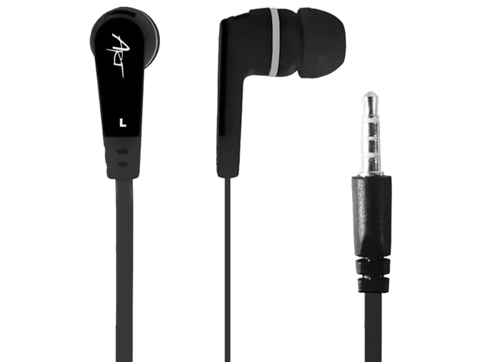 Earphones with microphone Art S2B black mini-jack at Wasserman.eu