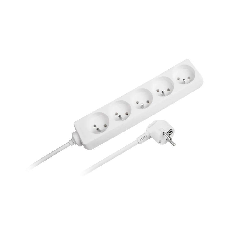 ⁨Rebel mains extension cable 5 sockets, without switch, 3m (1,5mm)⁩ at Wasserman.eu