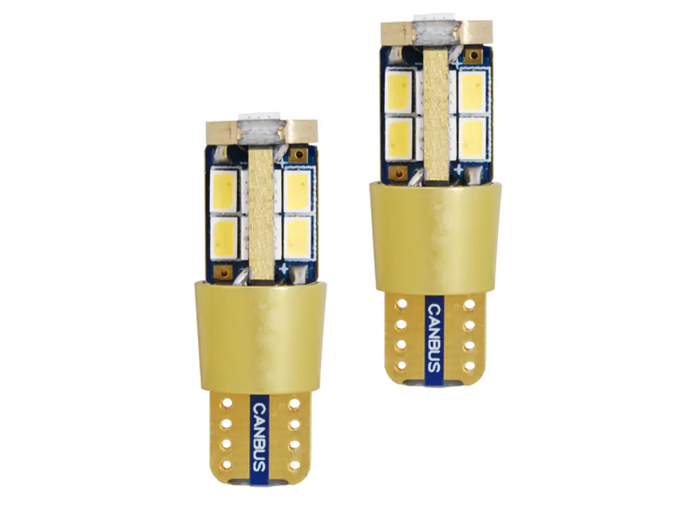 ⁨1 kpl. Żarówka LED CANBUS T10, 17x3623, 9-30V, światło białe zimne.⁩ w sklepie Wasserman.eu