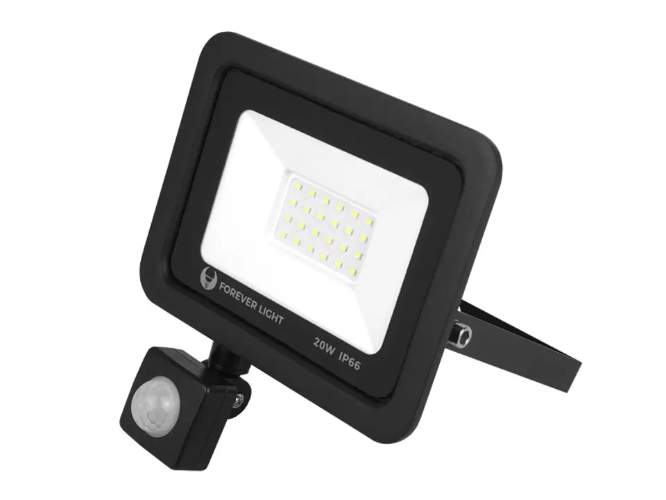 ⁨PS Proxim II SLIM LED + PIR SMD, 20 W, 6000 K, cold white. (1LM)⁩ at Wasserman.eu