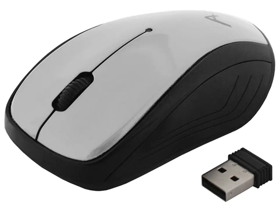 ⁨Wireless mouse, optical USB Art silver⁩ at Wasserman.eu