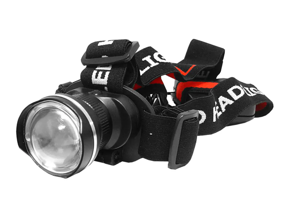 ⁨1 szt. Latarka czołowa 1-LED 9W TS-1102 z zoom.⁩ w sklepie Wasserman.eu