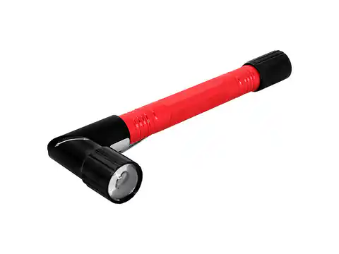 ⁨Pocket flashlight N002, angled red. (1LM)⁩ at Wasserman.eu