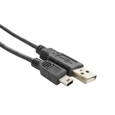 ⁨Qoltec Kabel USB A męski | Mini USB B męski | 1.8m (0NC)⁩ w sklepie Wasserman.eu