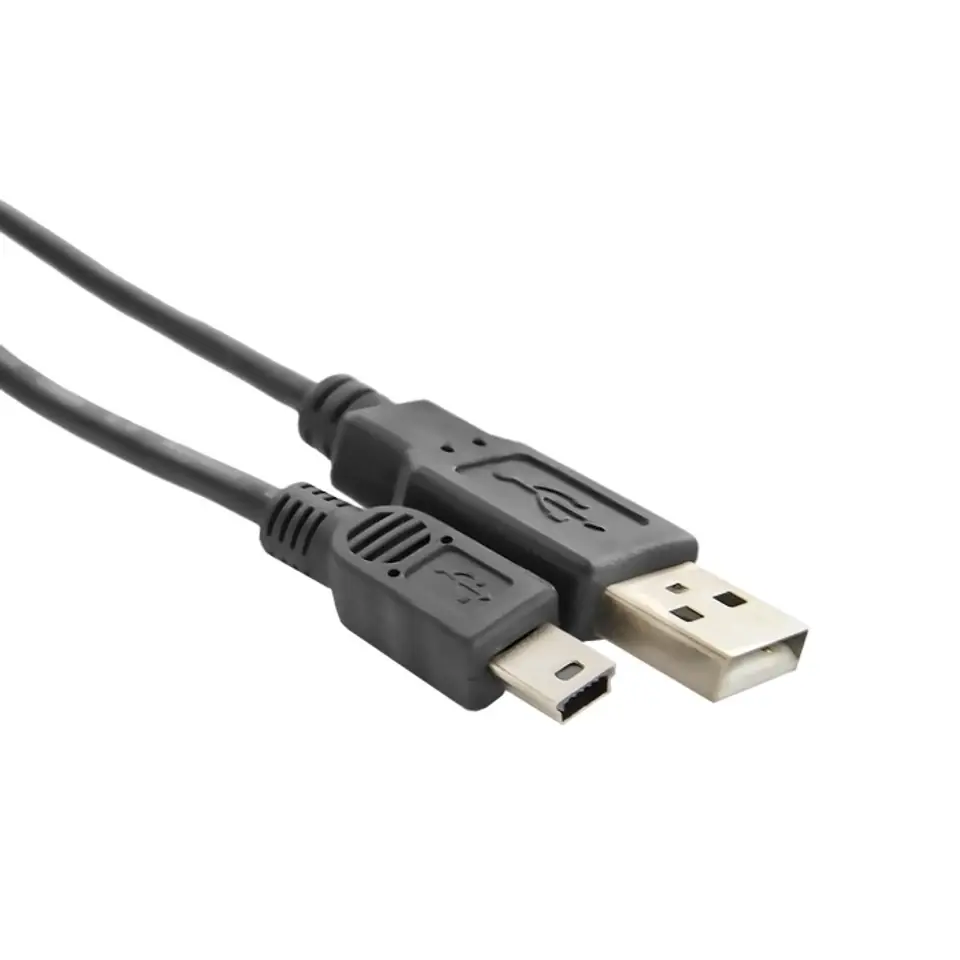 ⁨Qoltec USB A cable male | Mini USB B male | 1.8m (0NC)⁩ at Wasserman.eu