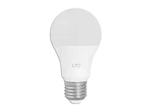 ⁨1 szt.  PS Żarówka LTC LED A60 E27 SMD 12W 230V, światlo ciepłe białe, 960lm.⁩ w sklepie Wasserman.eu