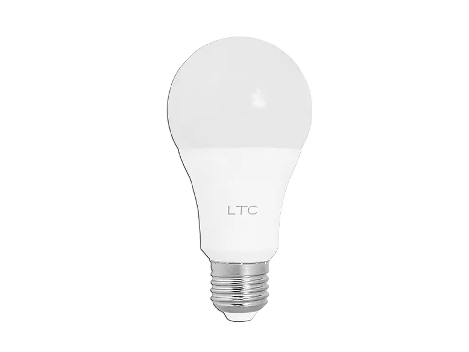 ⁨1 szt.  PS Żarówka LTC LED A65 E27 SMD 15W 230V, światło ciepłe białe, 1200lm.⁩ w sklepie Wasserman.eu