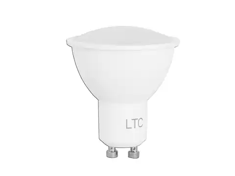 ⁨PS LTC LED bulb GU10 SMD 7W 230V, warm white light, 560lm. (1LM)⁩ at Wasserman.eu