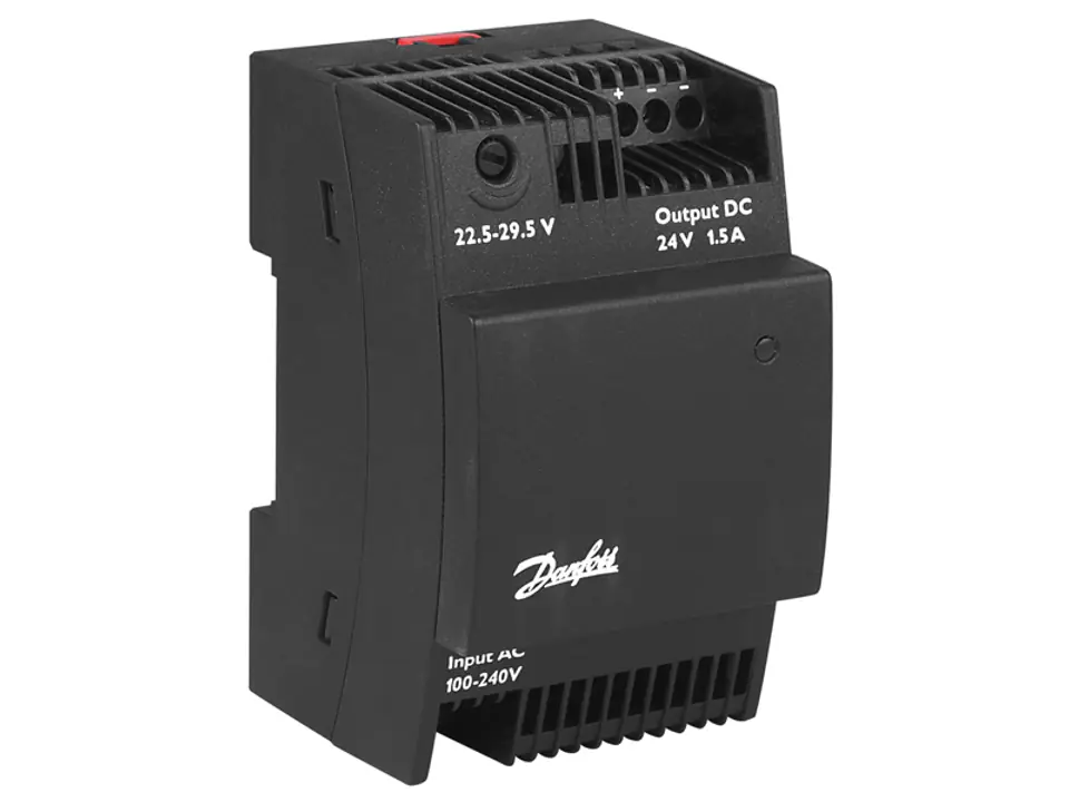 ⁨Power supply Danfoss AK-PS150 DC:24V 1.5A (3DIN)(VIDEINTERPHONE/LED 24V). (1LM)⁩ at Wasserman.eu