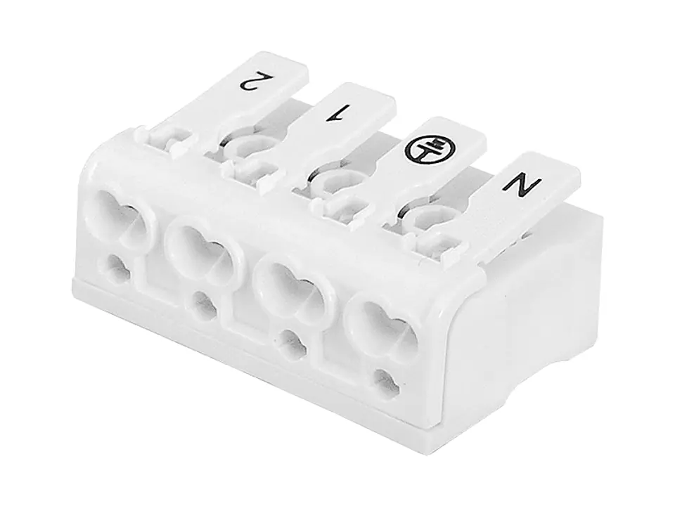 ⁨Self-locking connector 238-4P 24A 450V 2.5mm2. (1LM)⁩ at Wasserman.eu