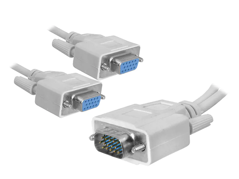 ⁨VGA splitter plug - 2 X socket. (1LM)⁩ at Wasserman.eu