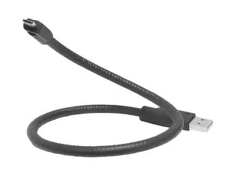 ⁨1 szt.  PS Kabel USB - Micro USB 45cm sztywny⁩ w sklepie Wasserman.eu