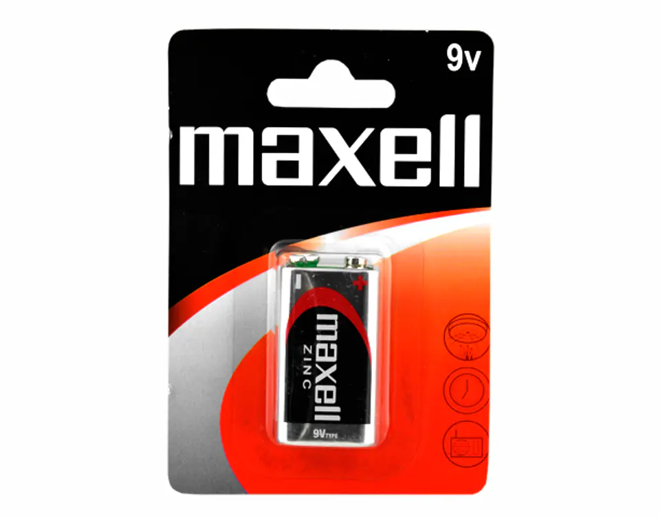 ⁨Battery MAXELL 6F22, 9V. (1LM)⁩ at Wasserman.eu