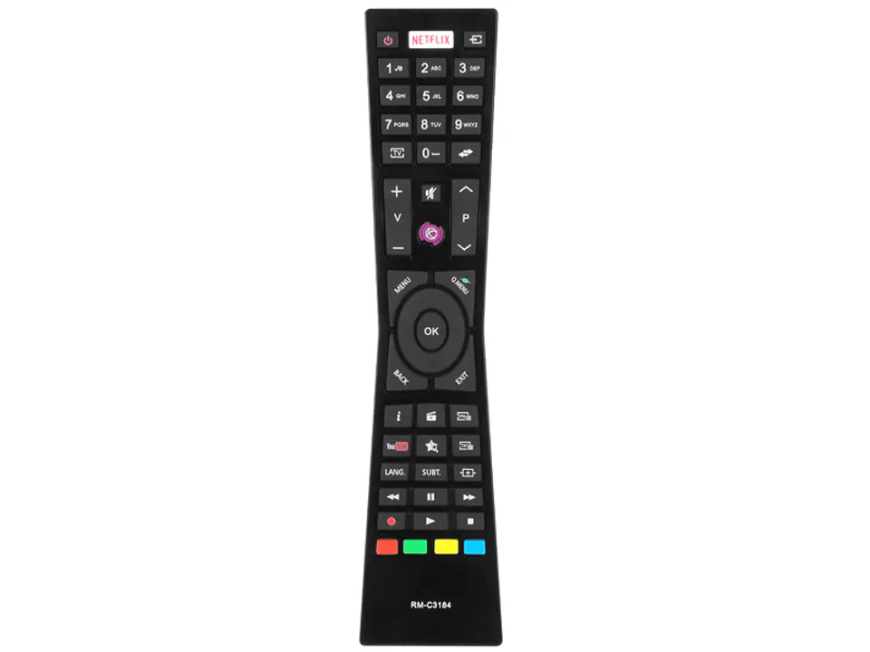 ⁨Remote control for JVC LCD TV RM-C3184. (1LM)⁩ at Wasserman.eu