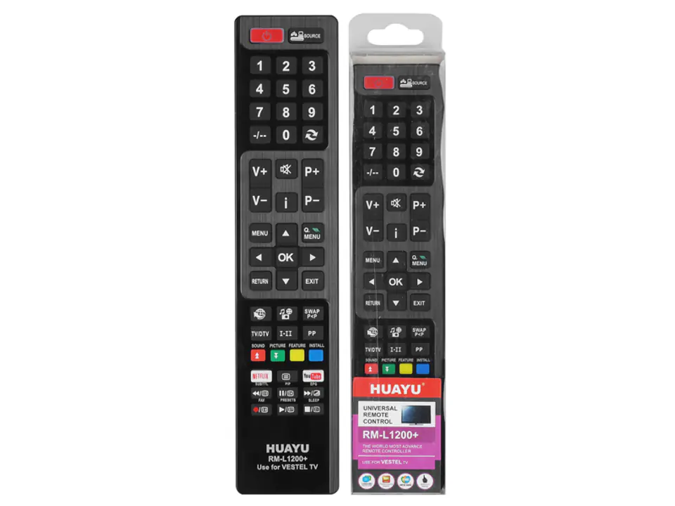 ⁨Remote control for Vestel RM-L1200+ Netflix, Youtube. (1LM)⁩ at Wasserman.eu