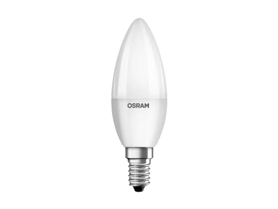 ⁨Żarówka LED świecowa Value Osram/Ledvance E14, 5.5 W, 4000 K, 470 lm, 200°. (1LM)⁩ w sklepie Wasserman.eu