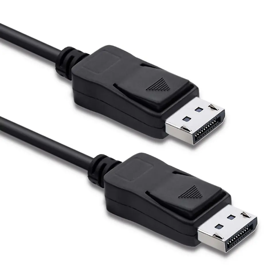 ⁨Qoltec DisplayPort v1.1 męski | DisplayPort v1.1 męski | 4K | 2m (0NC)⁩ w sklepie Wasserman.eu