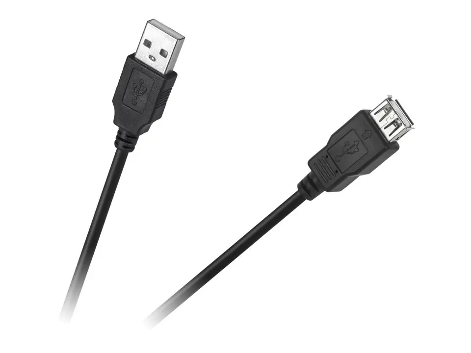 ⁨Kabel USB wtyk-gniazdo 1.5m Cabletech Eco-Line (1LL)⁩ w sklepie Wasserman.eu