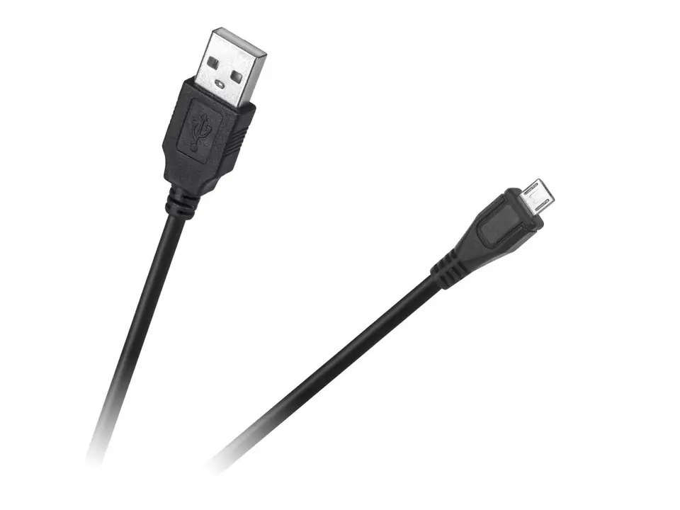 ⁨Kabel USB - micro USB   1.0m Cabletech Eco-Line⁩ w sklepie Wasserman.eu