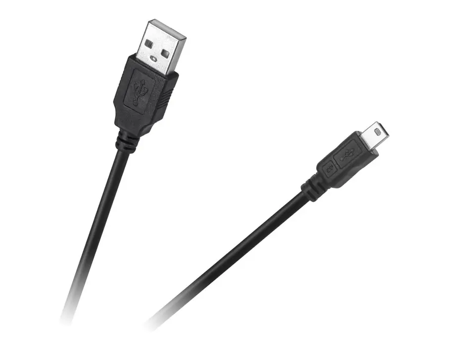 ⁨Kabel USB - mini USB   1.8m Cabletech Eco-Line (1LL)⁩ w sklepie Wasserman.eu