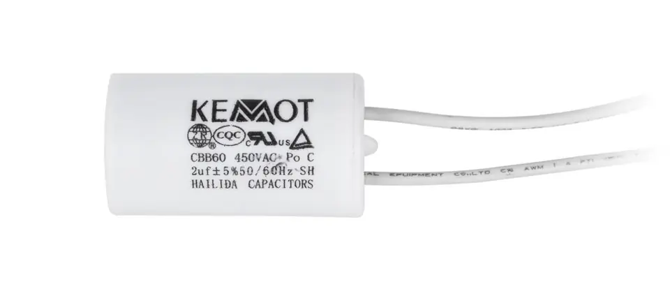 ⁨Capacitor 4.5uF 450V for Single Phase Motors (1LL)⁩ at Wasserman.eu