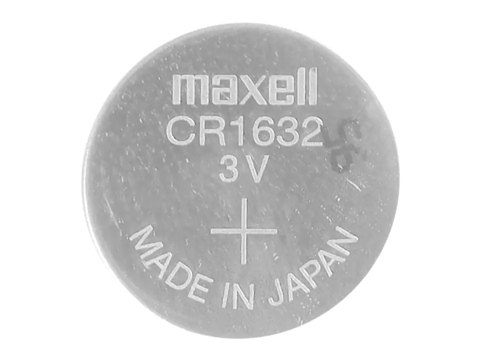 ⁨5 pcs. Maxell CR1632 lithium battery, 3V  (1LM)⁩ at Wasserman.eu