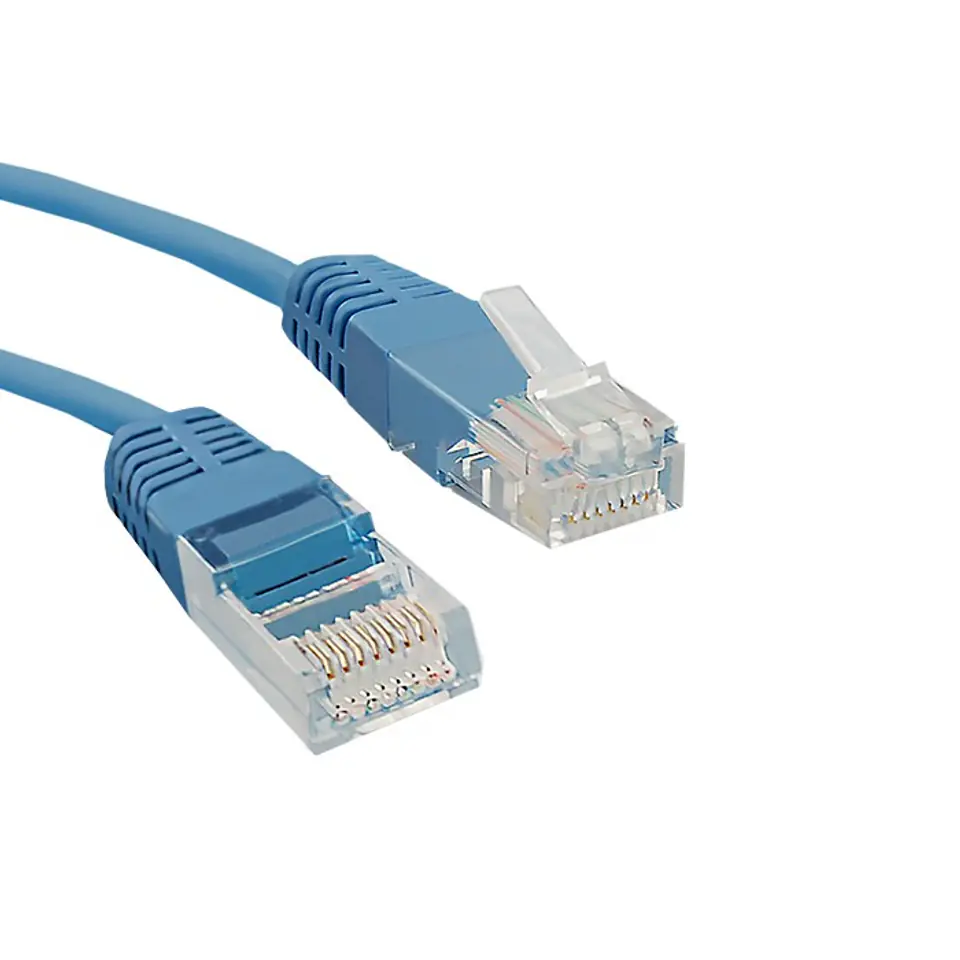 ⁨Qoltec Kabel Patchcord UTP | CAT5E | 0.5m (0NC)⁩ w sklepie Wasserman.eu