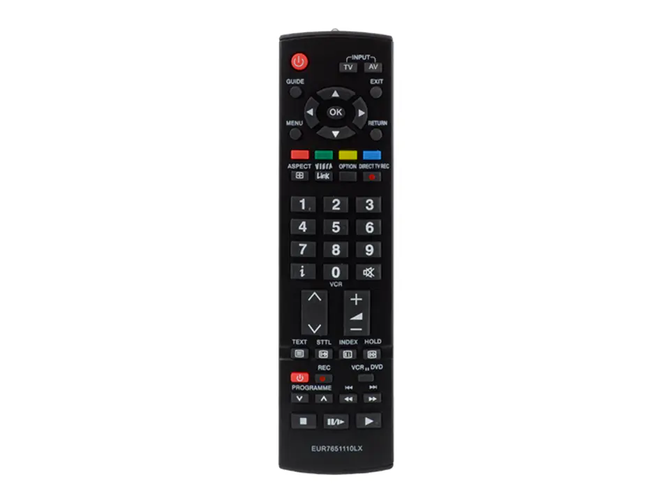 ⁨Remote control for Panasonic VIERA EUR7651110 (1LM)⁩ at Wasserman.eu