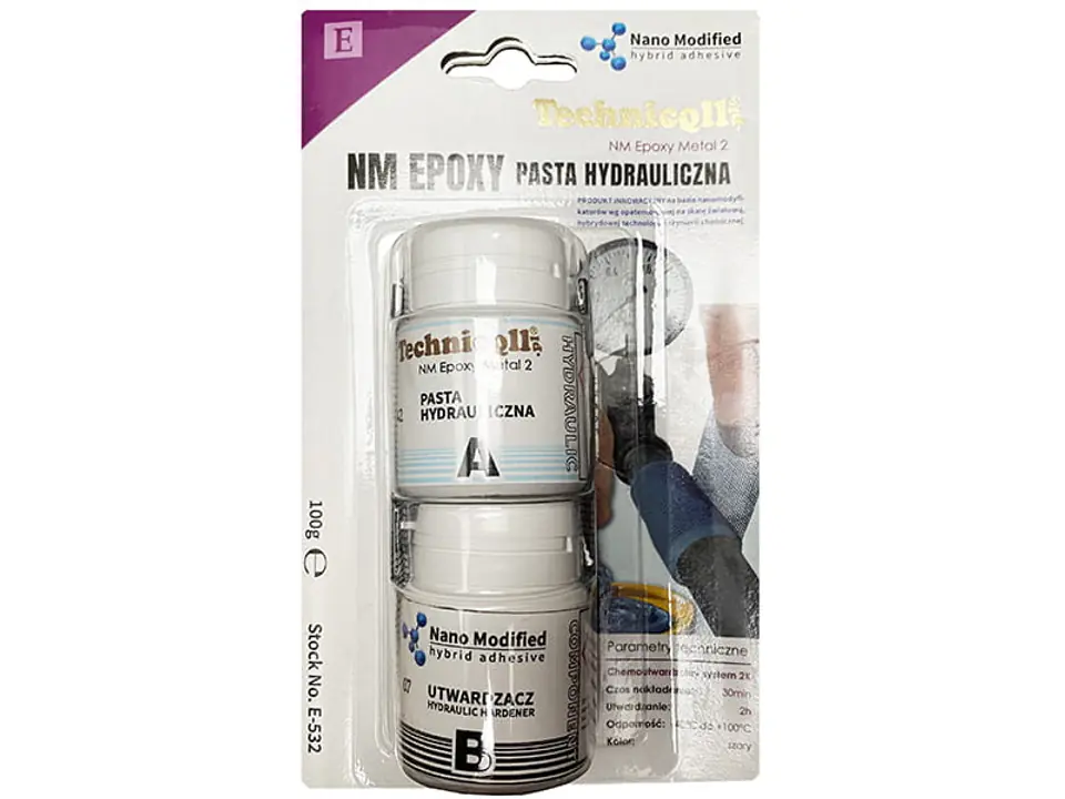 ⁨Two-component hydraulic epoxy paste E-532⁩ at Wasserman.eu