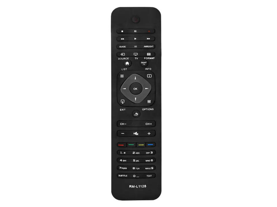 ⁨Remote control for PHILIPS LCD/LED RM-L1128 SMART. (1LM)⁩ at Wasserman.eu