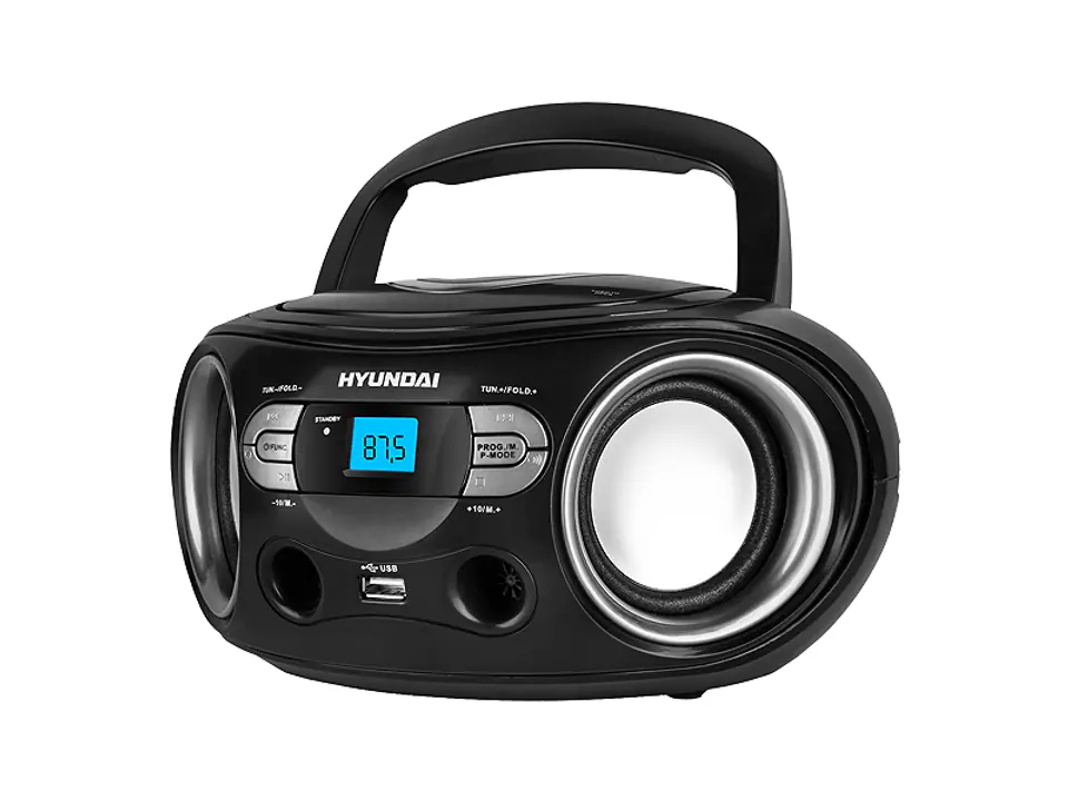 1 szt. Boombox Hyundai TRC533AU3BS Tuner cyfrowy,CD,MP3,USB,AUX. w sklepie Wasserman.eu