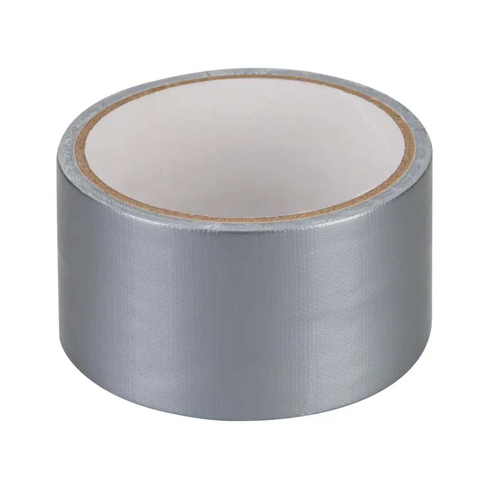 ⁨Reinforced repair adhesive tape REBEL (0,26 mm x 50 mm x 5 m) silver⁩ at Wasserman.eu