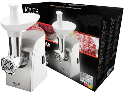 ⁨Maszynka do mięsa elektryczna Adler AD 4808⁩ w sklepie Wasserman.eu