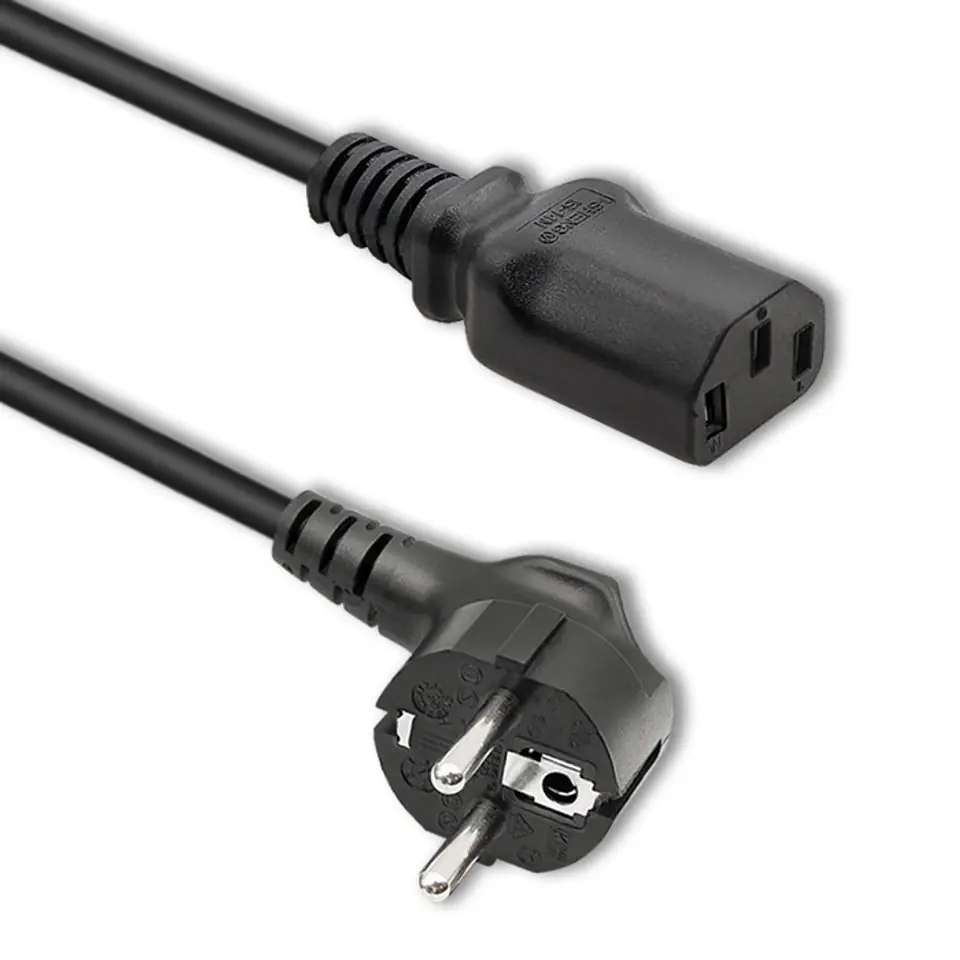 ⁨Power cable SCHUKO C13 1.5m⁩ at Wasserman.eu