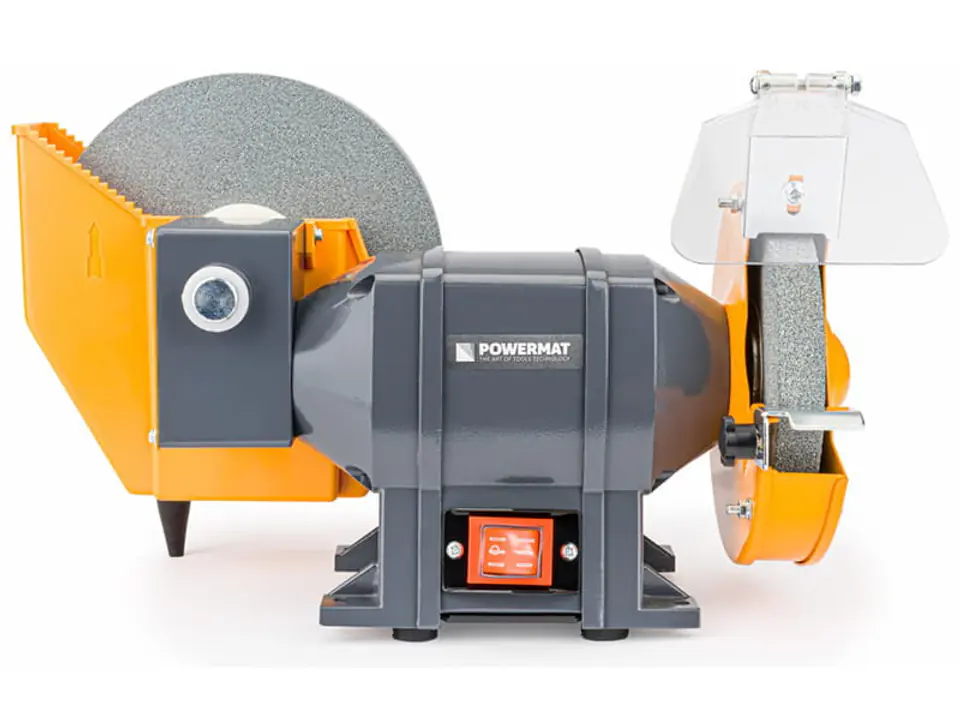 Stone bench side sander 1850W Powermat at Wasserman.eu