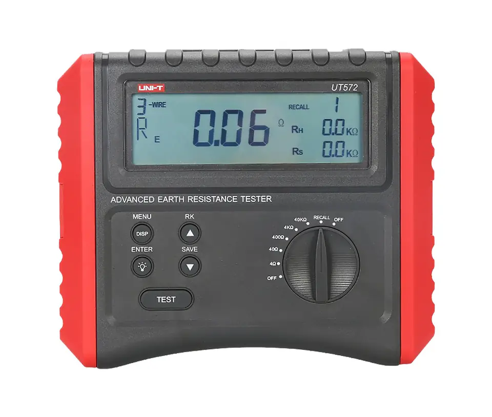 Ground resistance meter Uni-T UT572 at Wasserman.eu
