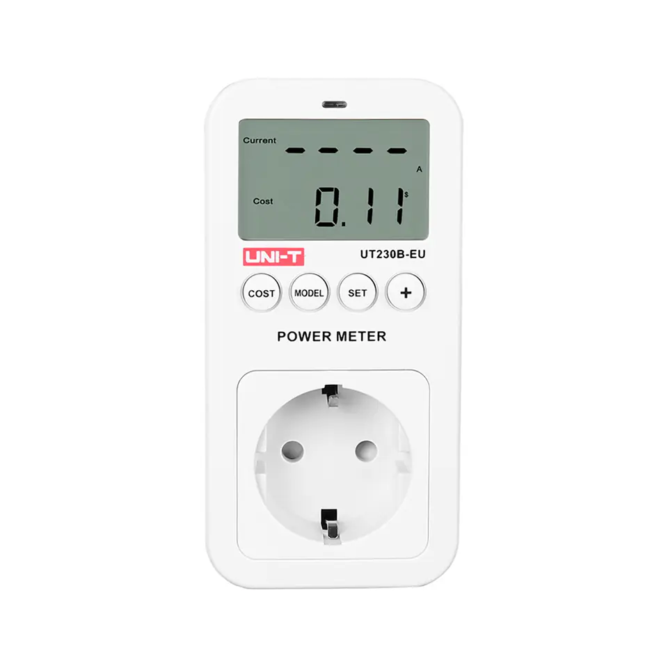 ⁨Power socket with Uni-T power meter UT230B-EU (1LL)⁩ at Wasserman.eu