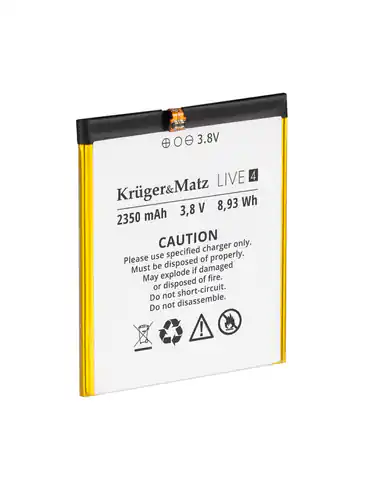 ⁨Original battery for Kruger & Matz Live 4/4S (1LL)⁩ at Wasserman.eu