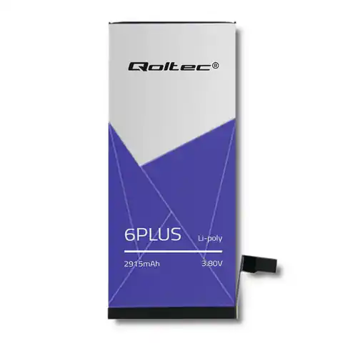 ⁨Qoltec Battery for iPhone 6 PLUS | 2915mAh (0NC)⁩ at Wasserman.eu