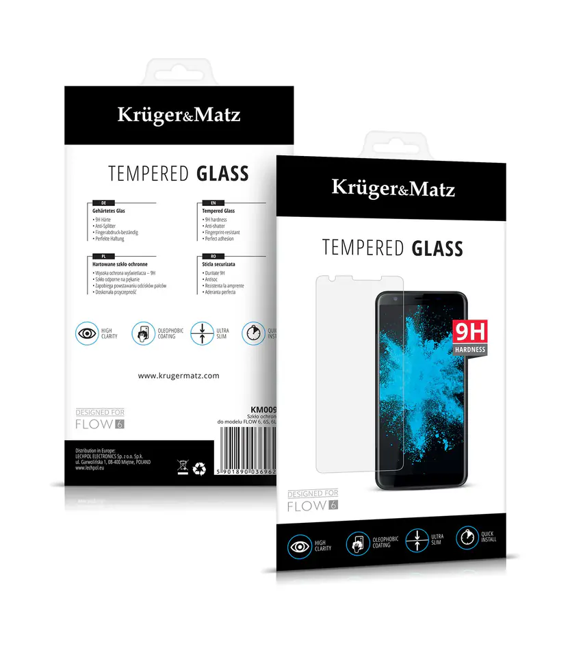 ⁨Protective glass for FLOW 6, 6S, 6Lite⁩ at Wasserman.eu