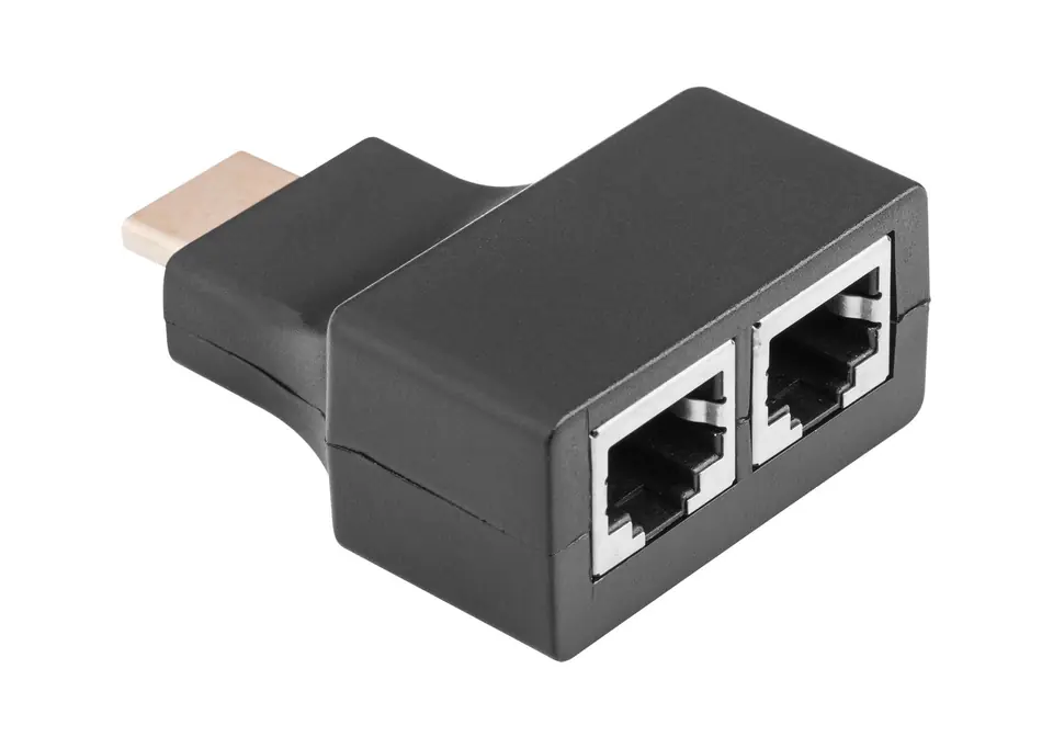 ⁨Przedłużacz extender HDMI/2xRJ45 30m⁩ w sklepie Wasserman.eu