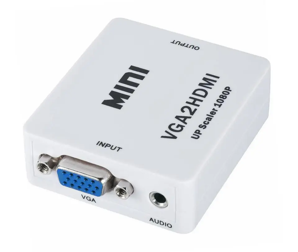 ⁨VGA+Audio - HDMI adapter connector⁩ at Wasserman.eu