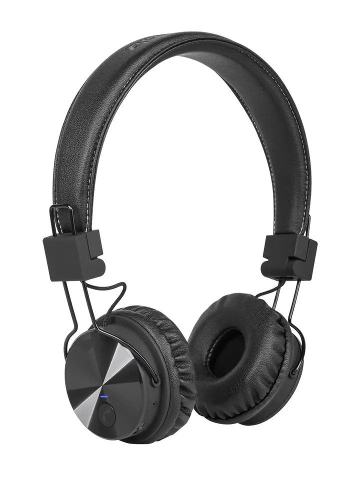 ⁨Kruger&Matz wireless over-ear headphones model Wave BT, black⁩ at Wasserman.eu