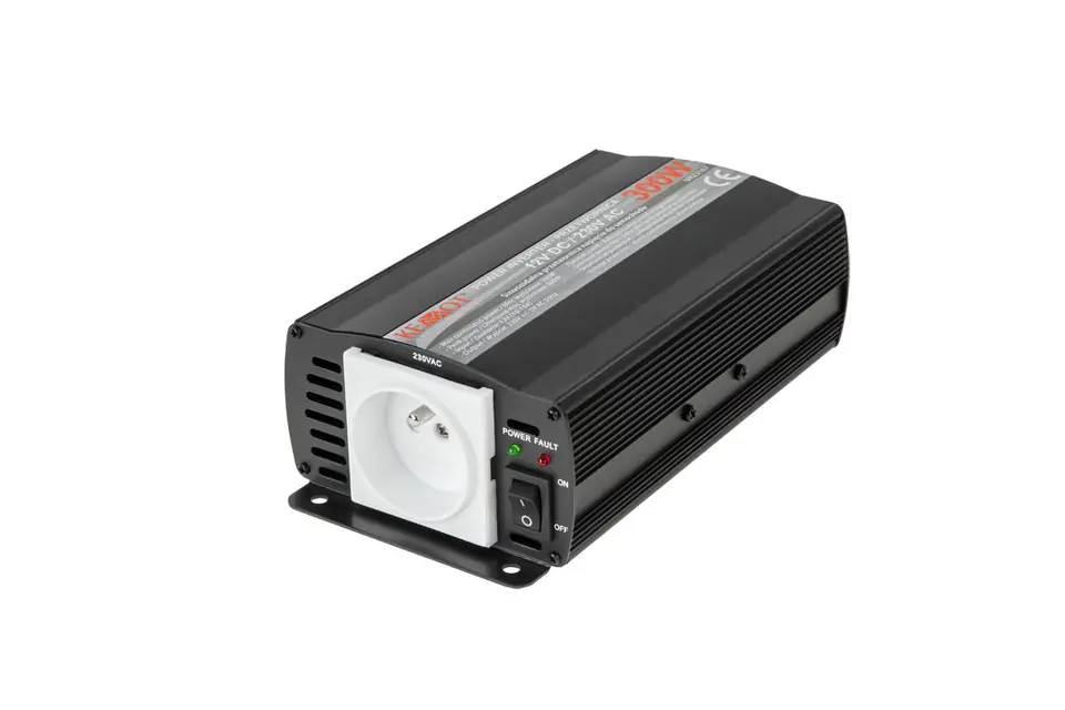 ⁨Converter KEMOT 12V/230V 300W (gn. type E: Polish, French) (1LL)⁩ at Wasserman.eu