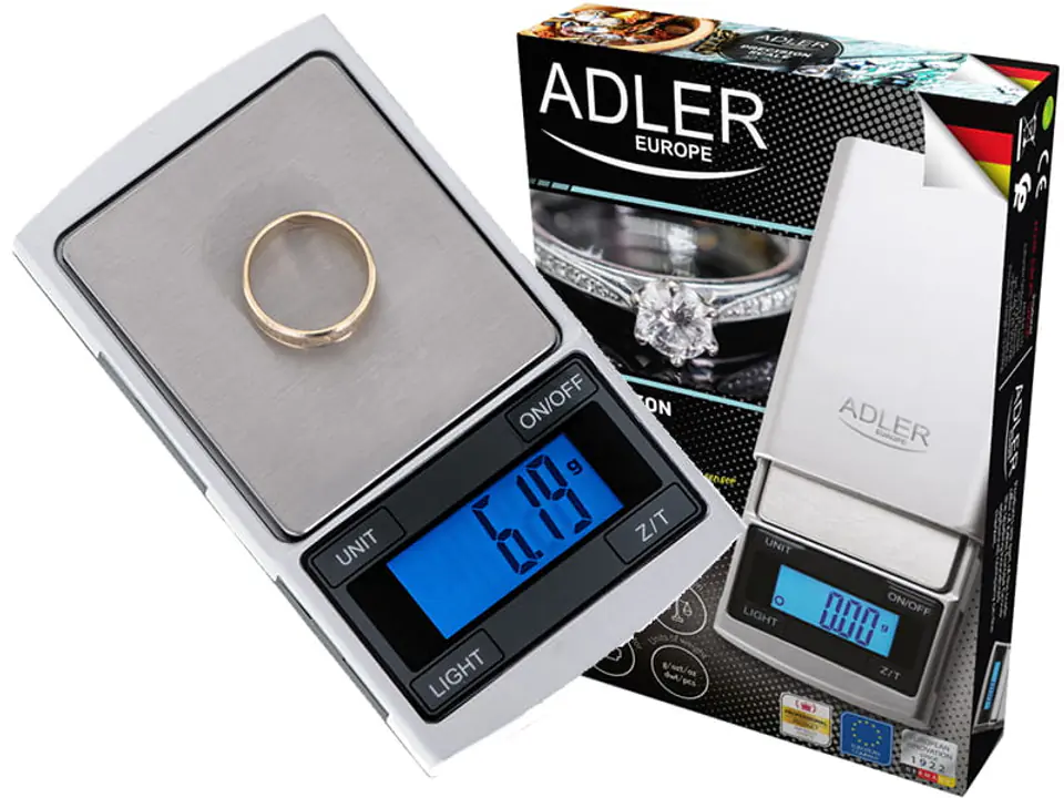 ⁨Precision balance 100g / 1g Adler AD 3168⁩ at Wasserman.eu