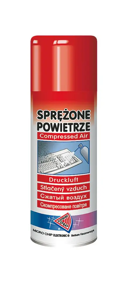 ⁨Sprężone powietrze 400ml.-palne MICROCHIP ART.015 (1LL)⁩ w sklepie Wasserman.eu